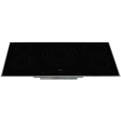 Refurbished Smeg SE395ETB 90cm 5 Zone Ceramic Hob