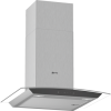 Neff N50 60cm Curved Glass Touch Control Chimney Cooker Hood - Stainless Steel