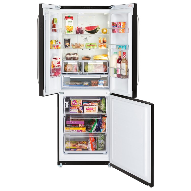 Hotpoint 446 Litre 55/45 Freestanding Total No Frost Fridge Freezer - Black