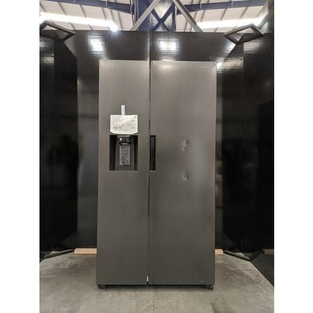 Refurbished Samsung RS67A8810B1 Freestanding 609 Litre Frost Free American Fridge Freezer Black