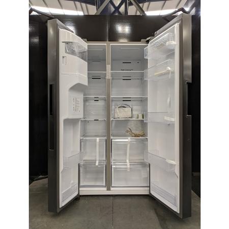 Refurbished Samsung RS67A8810B1 Freestanding 609 Litre Frost Free American Fridge Freezer Black