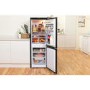 Indesit 208 Litre 60/40 Freestanding Fridge Freezer - Black