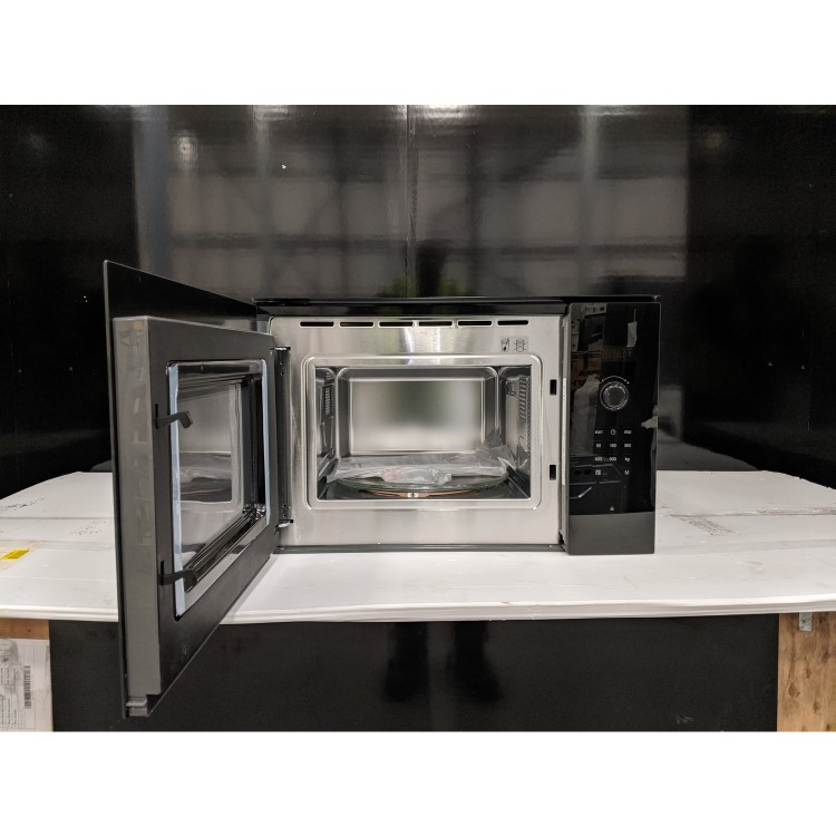 Refurbished Bosch Serie 4 BFL553MB0B Built In 25L 900W Microwave Black