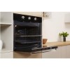 Refurbished Indesit Aria IFW6330BL 60cm Single Built In Electric Oven Black