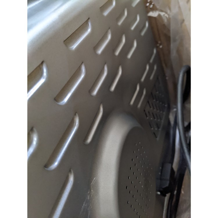 Refurbished electriQ EQOVENM2 60cm Single Built In Electric Oven Stainless Steel