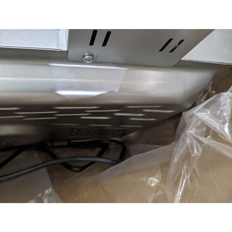 Refurbished electriQ EQOVENM2 60cm Single Built In Electric Oven Stainless Steel