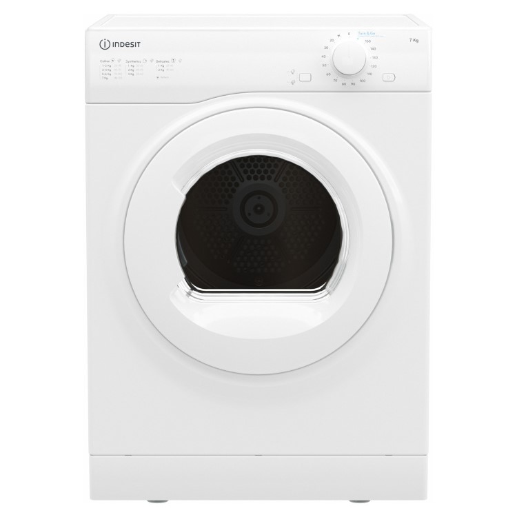Refurbished Indesit I1D80WUK Freestanding Vented 8KG Tumble Dryer