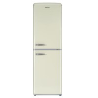 electriQ 246 Litre 50/50  Freestanding Fridge Freezer - Cream