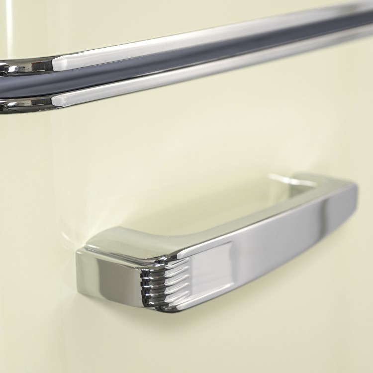 electriQ 246 Litre 50/50  Freestanding Fridge Freezer - Cream