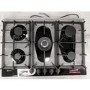 Refurbished Neff N70 T27DS59S0 75cm 5 Burner Gas Hob Black With Cast Iron Pan Stands