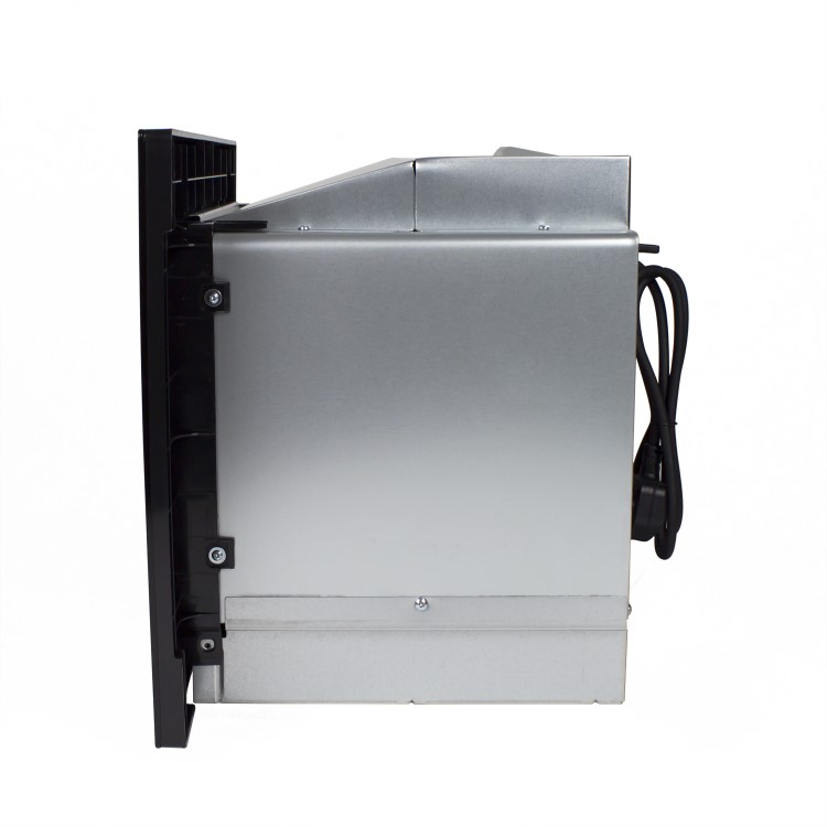 Refurbished electriQ eiQMOGBI20BLACK Built In 20L with Grill 800W Microwave Black