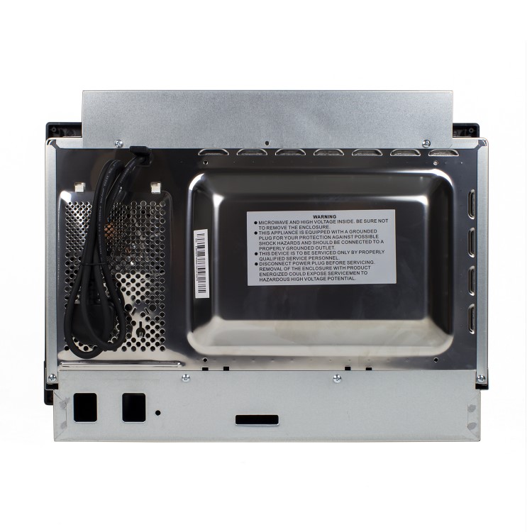 Refurbished electriQ eiQMOGBI20BLACK Built In 20L with Grill 800W Microwave Black