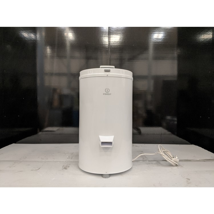Refurbished Indesit NISDG428 Freestanding 4KG Spin Dryer With Gravity Drain White