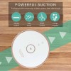 Refurbished Viomi S9 Pet Robot Vacuum Cleaner 2700Pa with Dust Collector - Laser Navigation Great for Hair Carpets Hard Floor and Mopping