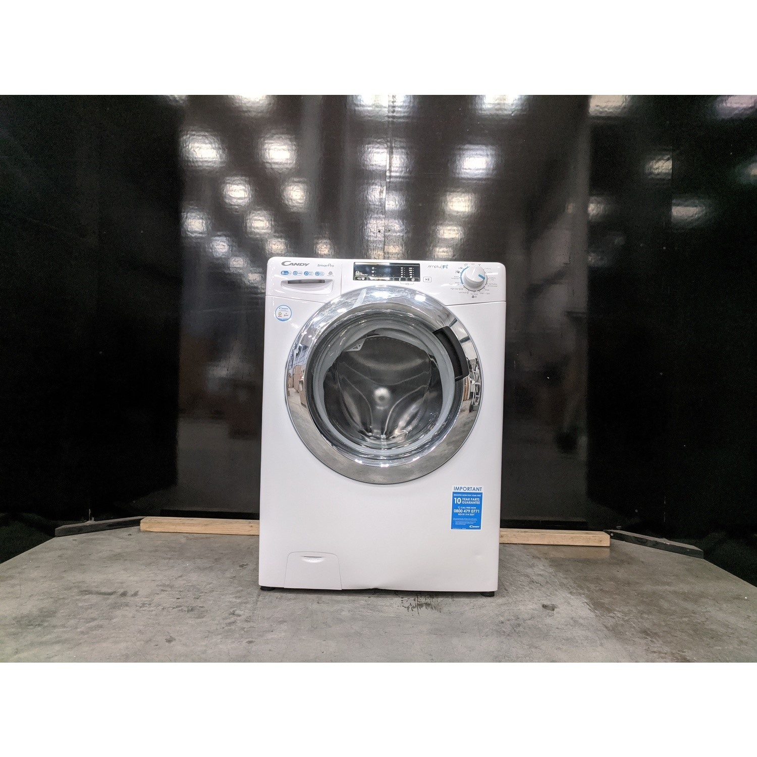 Refurbished Candy Smart Pro CSOW4853TWCE80 Freestanding 8/5KG 1400