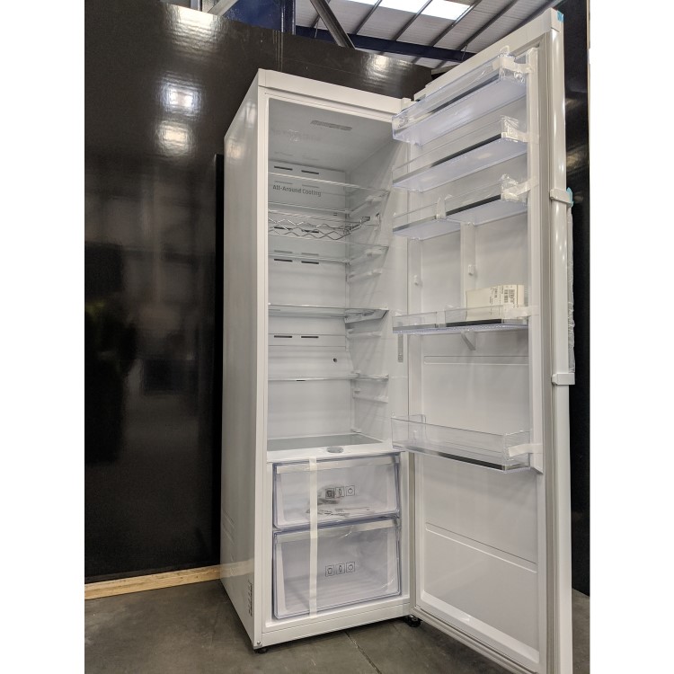 Refurbished Samsung RR39M7140WW Freestanding 385 Litre Fridge With Digital Inverter Compressor White 