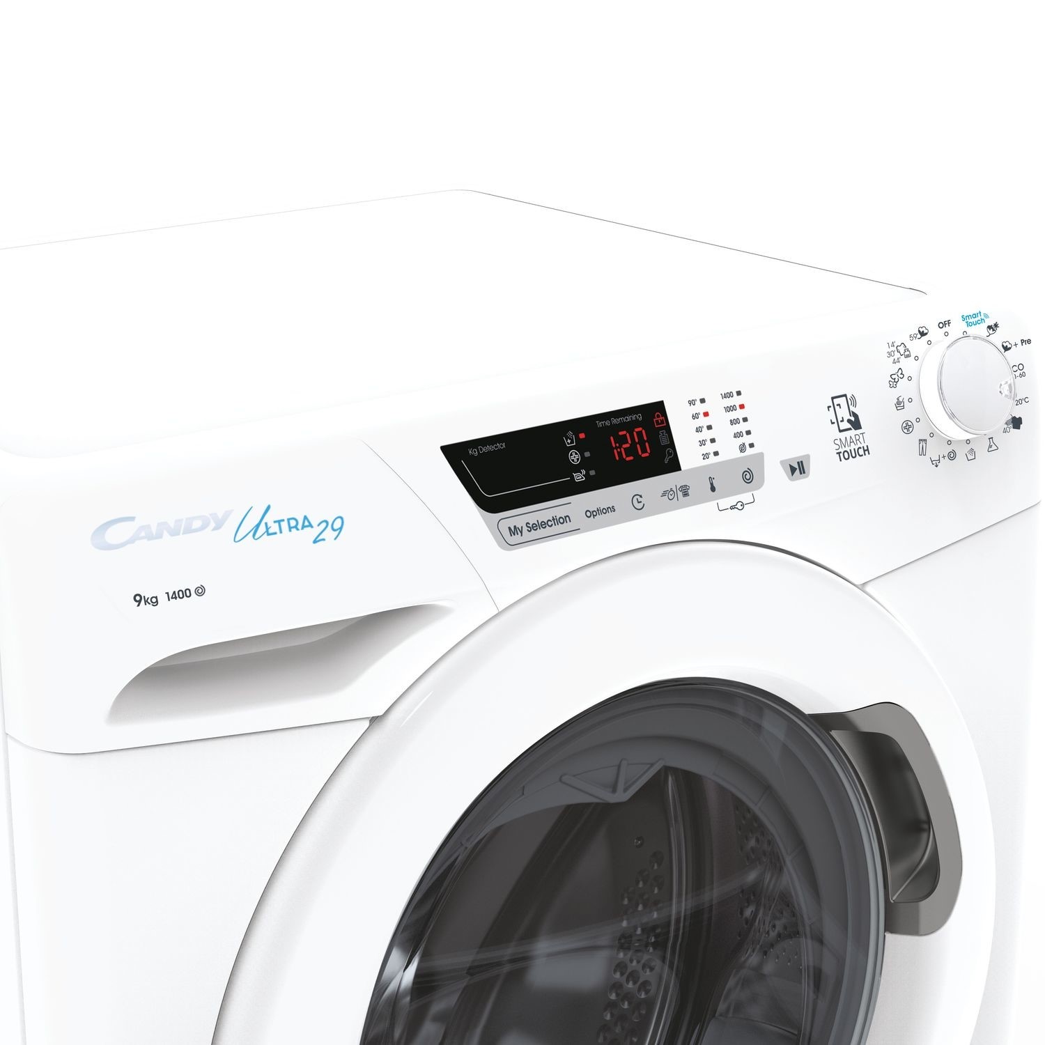 Candy Ultra 9kg 1400rpm Freestanding Washing Machine White