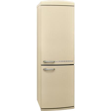 Refurbished Zanussi ZNME32EM1 Freestanding 331 Litre 60/40 Retro Frost Free Fridge Freezer Cream