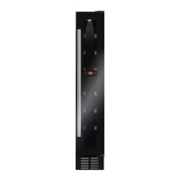 Refurbished CDA FWC153BL Freestanding 19 Bottle Single Zone Under Counter Wine Cooler Black