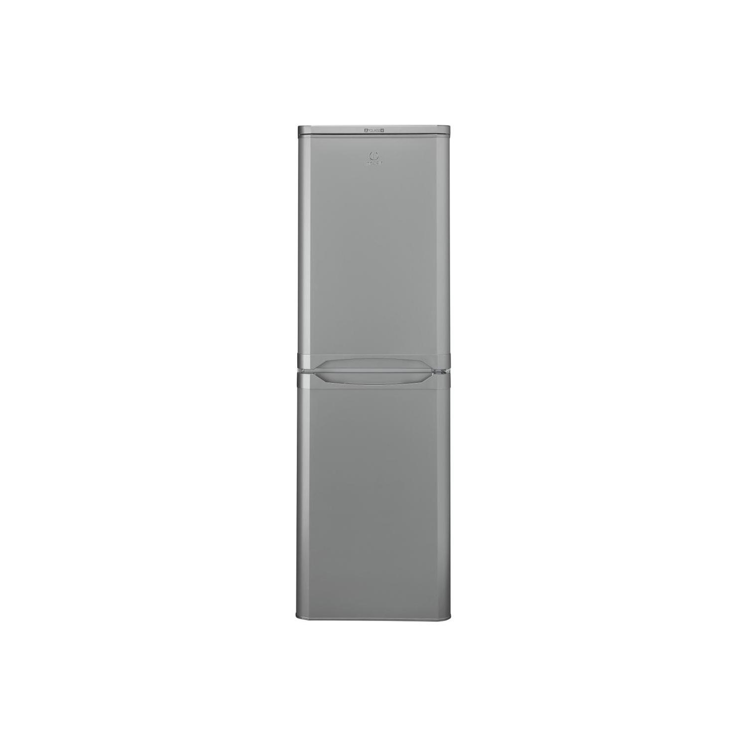 Refurbished Indesit IBD5517SUK1 Freestanding 235 Litre 50/50 Fridge Freezer Silver BuyItDirect.ie