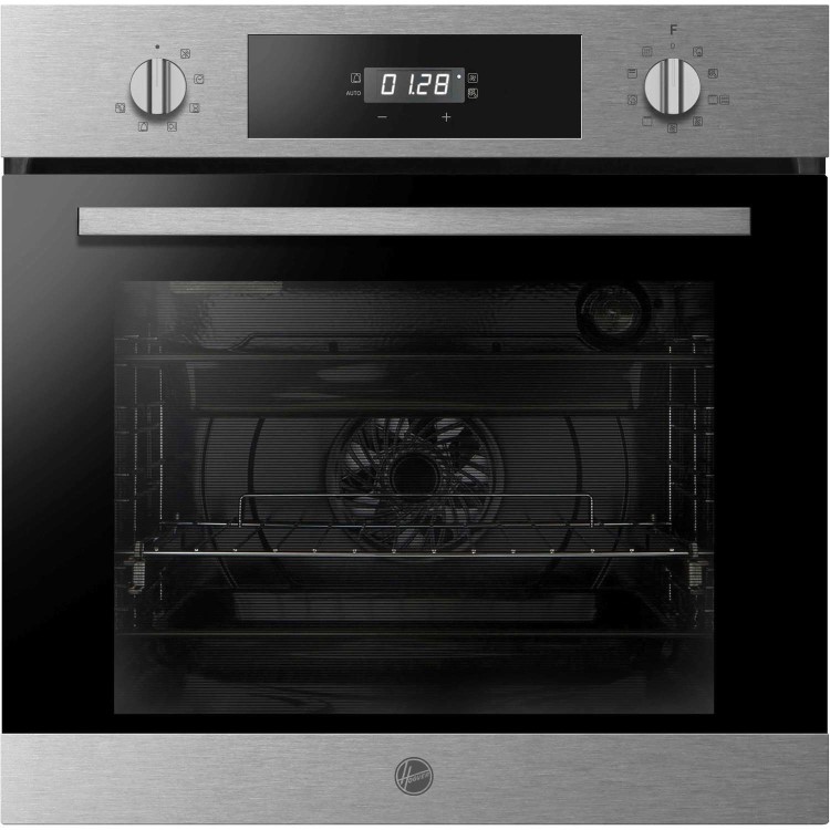 Refurbished Hoover HOC3BF5558IN 60cm Single Built In Electric Oven Stainless Steel