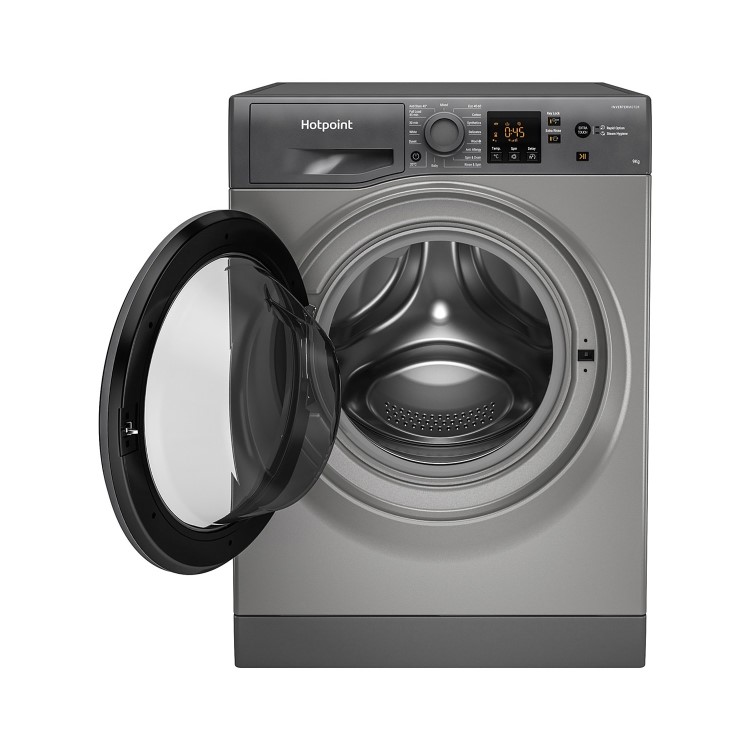 Hotpoint Anti-Stain 9kg 1400rpm Washing Machine – Graphite