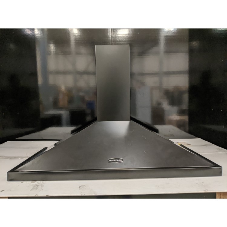 Refurbished Rangemaster LEIHDC100BC 100cm Chimney Cooker Hood Black