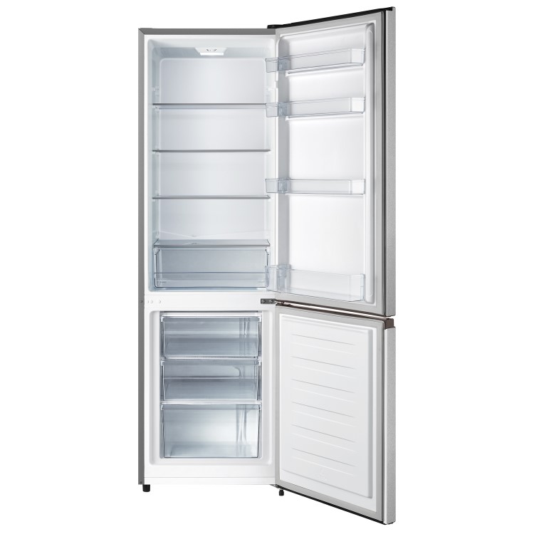 Fridgemaster 269 Litre 70/30 Freestanding Fridge Freezer - Silver