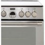 Stoves Sterling 600DF 60cm Dual Fuel Mini Range Cooker - Stainless Steel