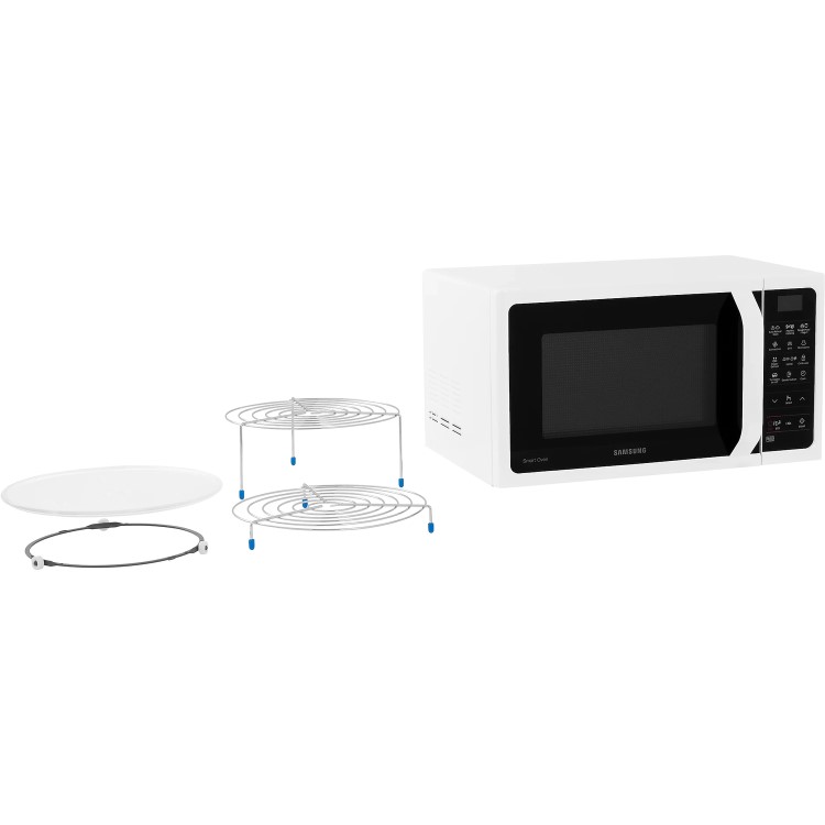 Refurbished Samsung MC28H5013AW 28L 900W Combination Microwave White