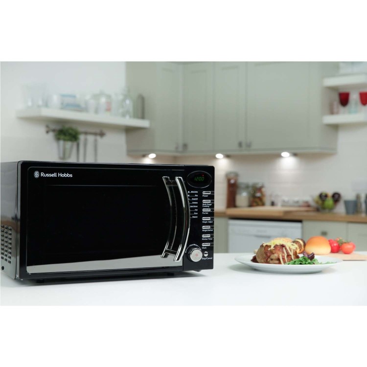 Russell Hobbs Heritage 17L Digital Microwave Oven - Black