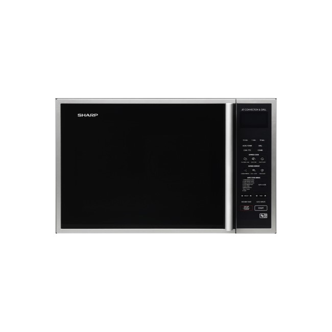 Sharp 40L 900W Digital Combination Microwave Oven and Grill - Silver ...