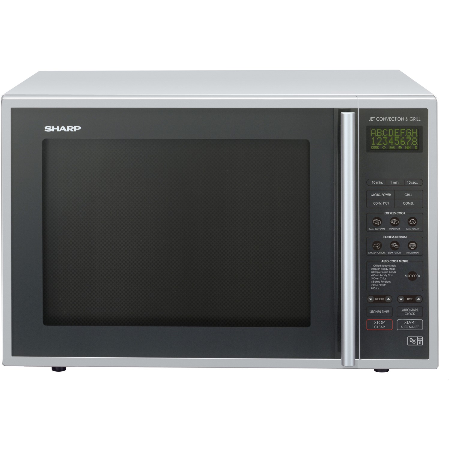 Vertrouwen Weggooien Gevlekt Sharp 40L Digital Combination Microwave Oven and Grill - Silver & Black -  BuyItDirect.ie