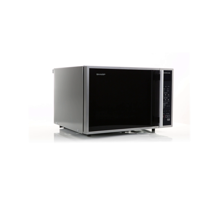 Refurbished Sharp R959SLMAA 40L 900W Convection Microwave with 1400W Quartz Grill - Silver