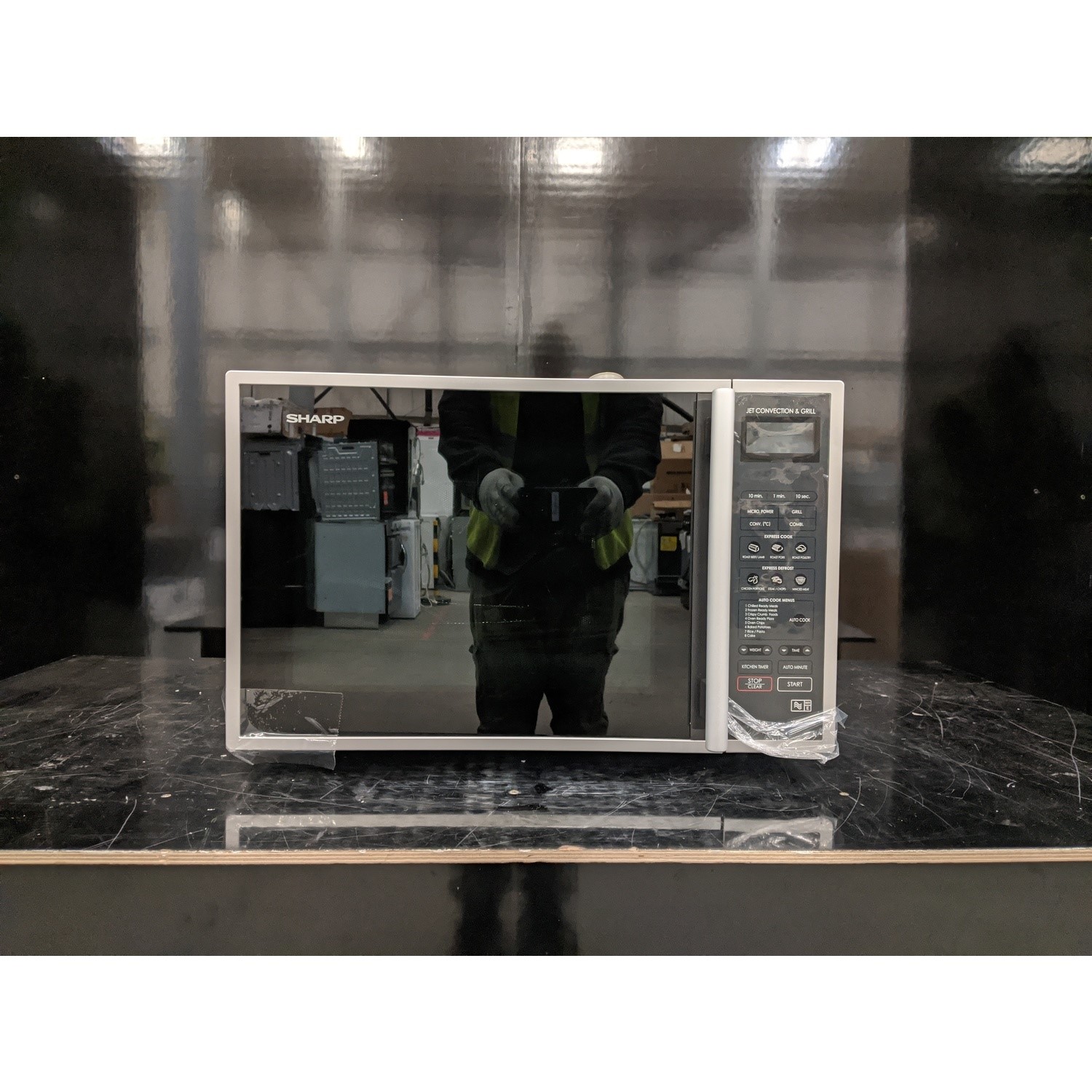 Refurbished Sharp R959SLMAA 40L 900W Digital Combination Microwave Oven