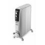 Refurbished Delonghi Dragon 4 Portable 10 Fin Oil Filled Radiator - White