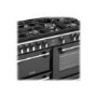 Refurbished Stoves Richmond Deluxe S1000G Black 100cm Gas Range Cooker