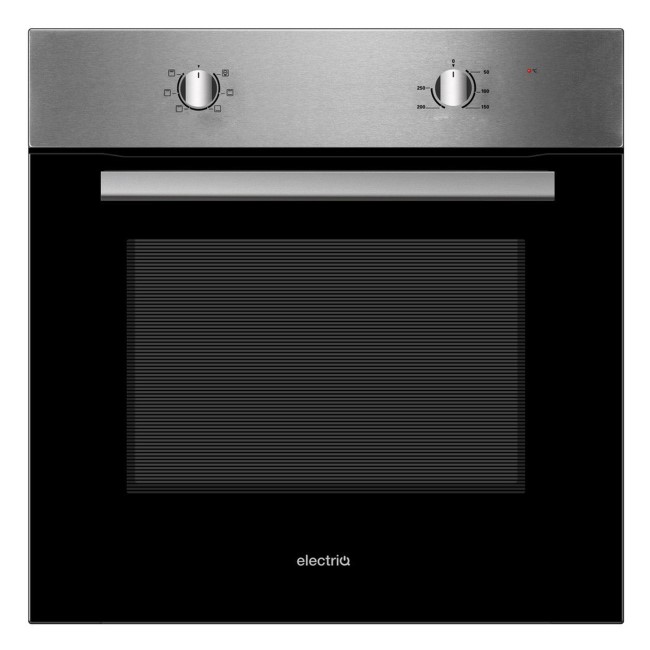 electriQ Plug In Electric Single Oven - Stainless Steel