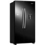 Hisense 578 Litre Side-By-Side American Fridge Freezer - Black