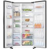 Hisense 578 Litre Side-By-Side American Fridge Freezer - Black