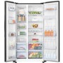 Hisense 578 Litre Side-By-Side American Fridge Freezer - Black