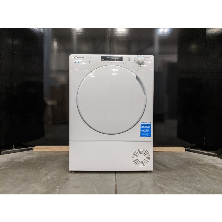 Refurbished Candy CSEC9DF-80 Freestanding Condenser Tumble Dryer White