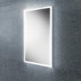 GRADE A1 - Rectangular LED Bathroom Mirror with Demister 450 x 800mm- HiB Globe 45