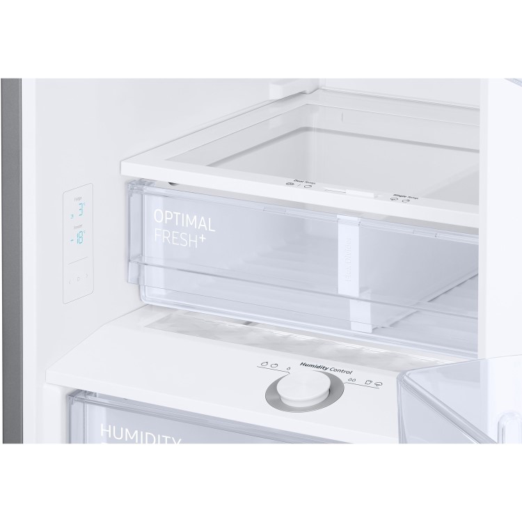Refurbished Samsung RB38T605DB1/EU Freestanding 400 Litre 70/30 Fridge Freezer Black