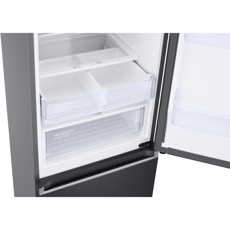 Refurbished Samsung RB38T605DB1/EU Freestanding 400 Litre 70/30 Fridge Freezer Black