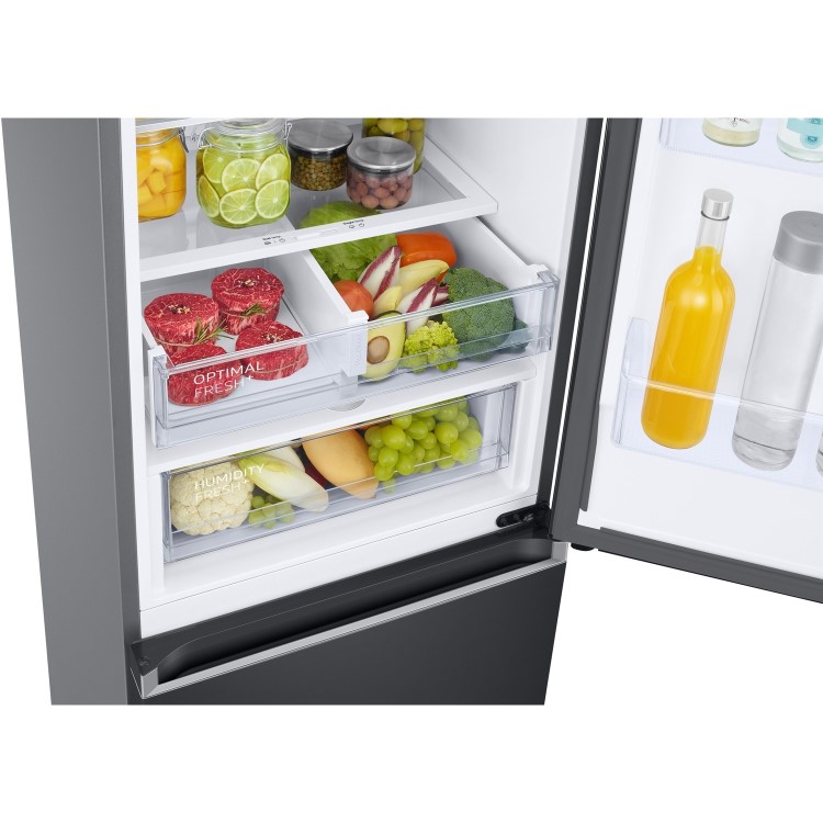 Refurbished Samsung RB38T605DB1/EU Freestanding 400 Litre 70/30 Fridge Freezer Black