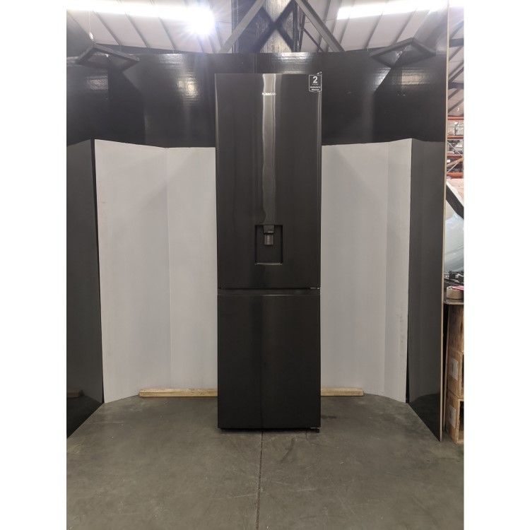 Refurbished Hisense RB435N4WFE Freestanding 336 Litre Fridge Freezer Black