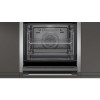 Neff N30 Slide &amp; Hide Self Cleaning Electric Fan Single Oven - Stainless Steel