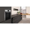 Neff N30 Slide &amp; Hide Self Cleaning Electric Fan Single Oven - Stainless Steel