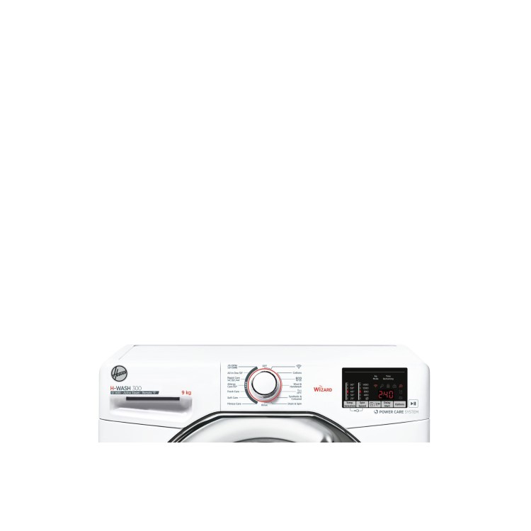 Refurbishd Hoover H-Wash 300 H3WS495DACE-80 Freestanding 9KG 1400 Spin Washing Machine White